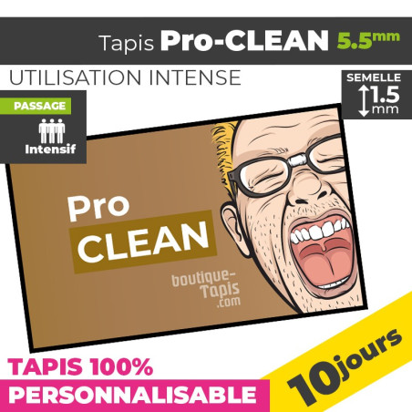 Tapis Personnalisé Pro-Clean