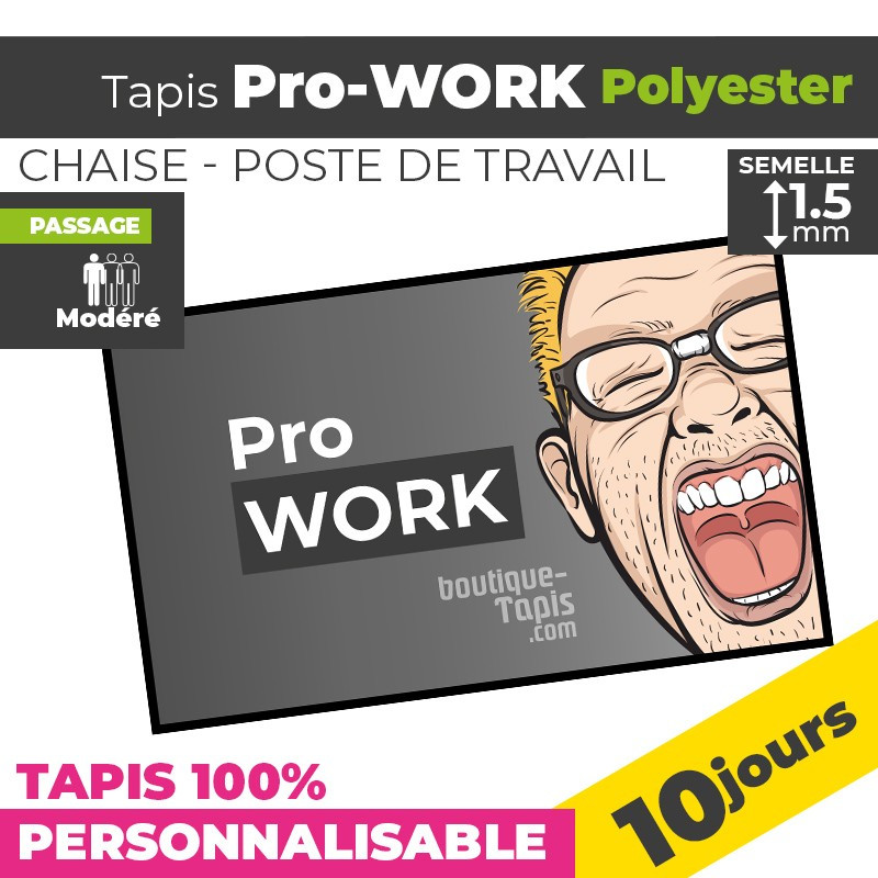 Tapis Personnalisé Pro-Work