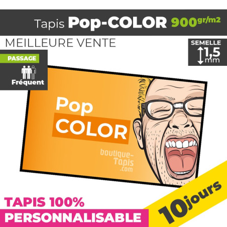 Tapis Personnalisé Pop-Color