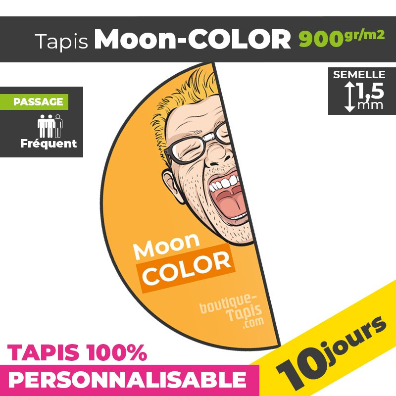 Tapis Personnalisé Moon-Color